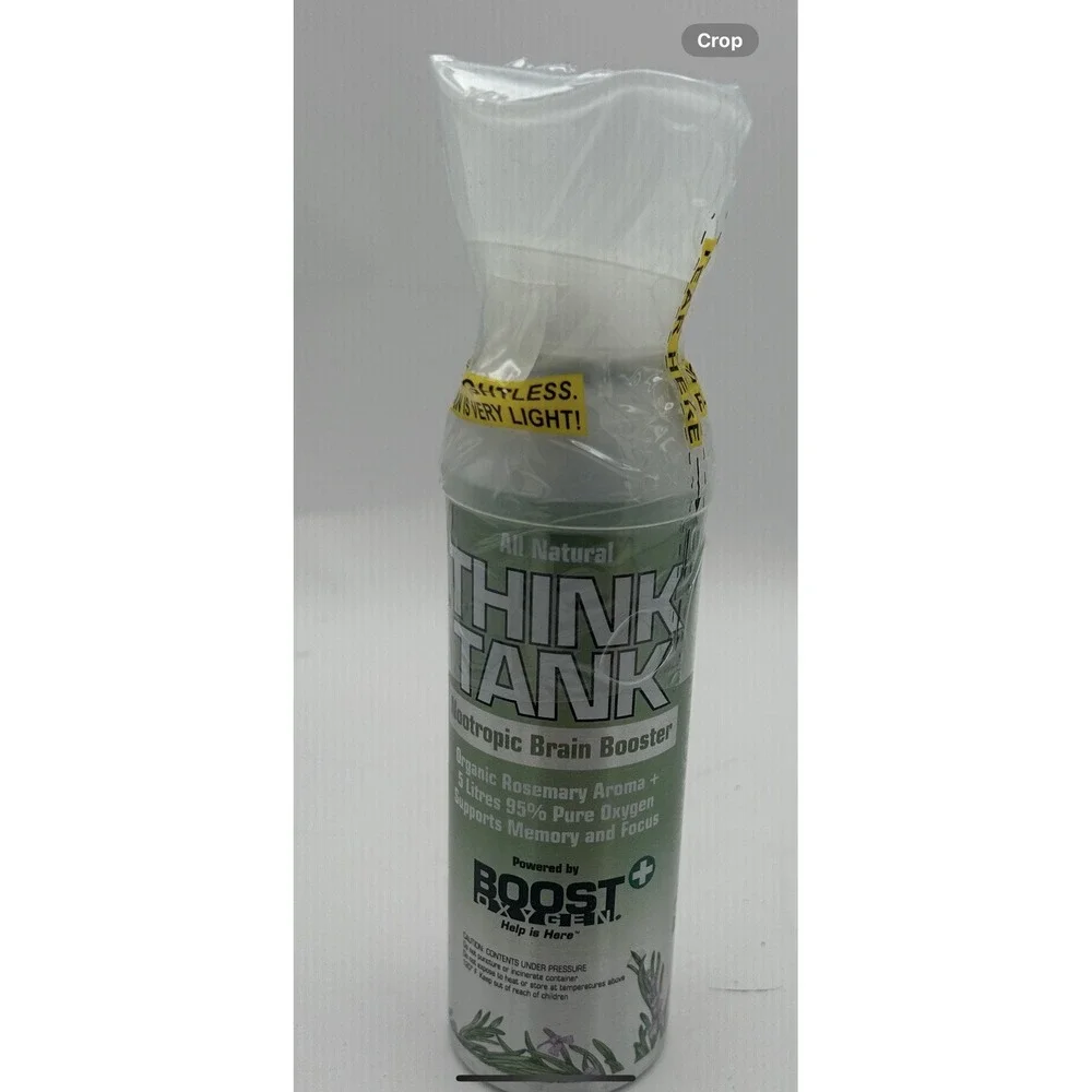 Think Tank boost oxygen all natural‎ brain booster rosemary aroma